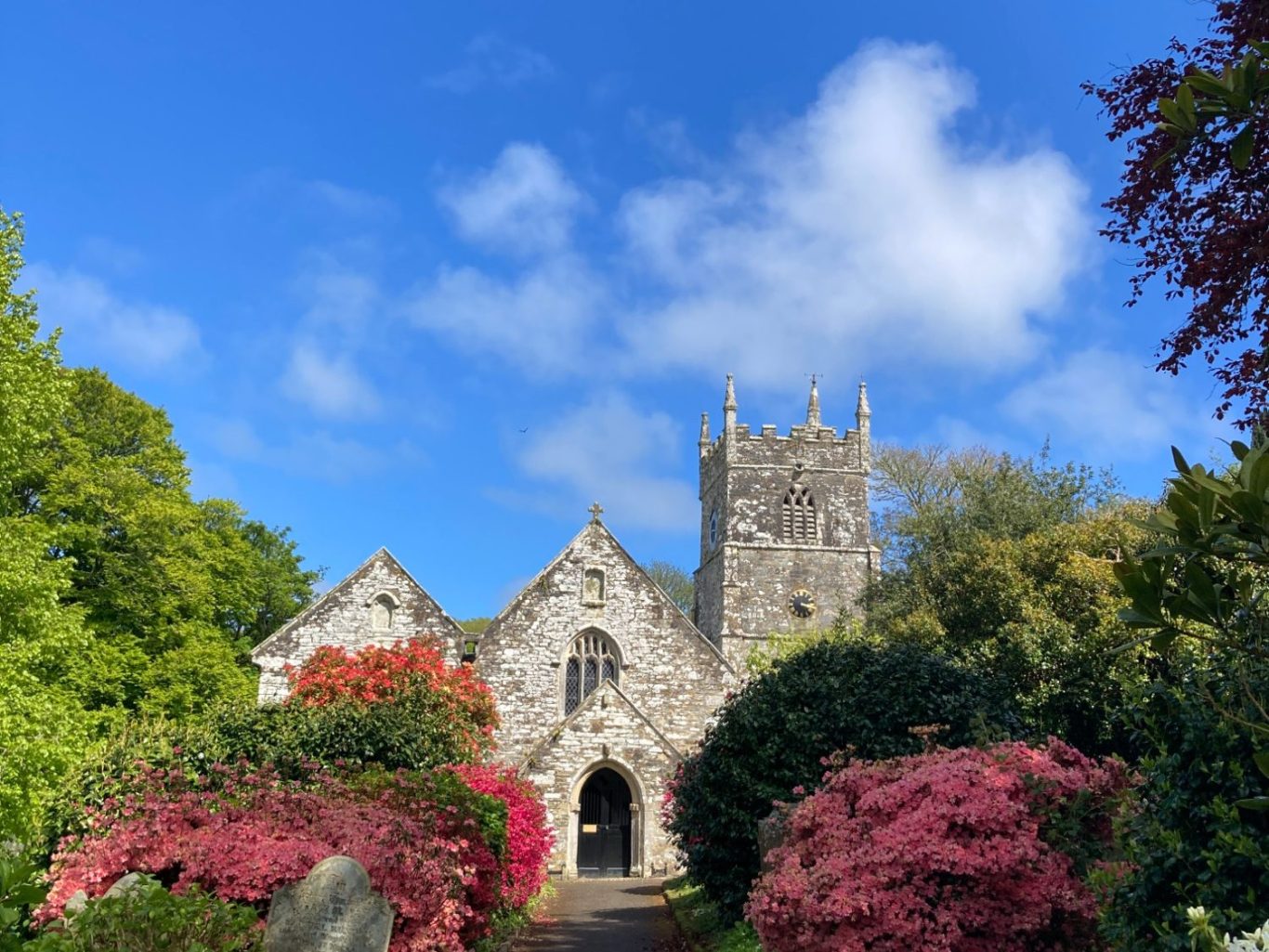 "A beautiful church in a lovely village"